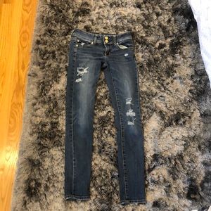 American eagle ripped jeans